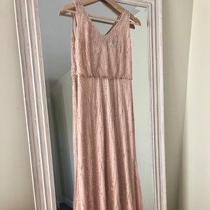 Adrianna Papell Brooklyn dress light pink sz 0